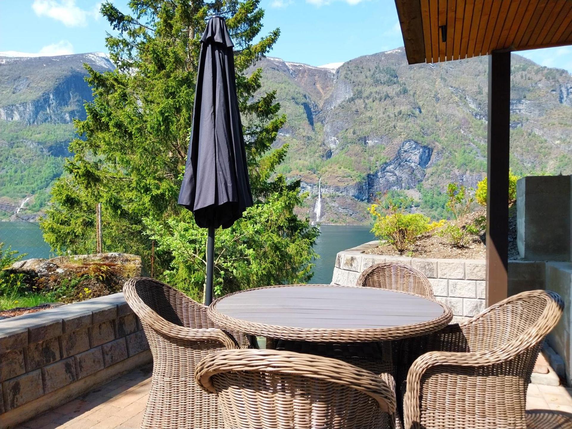 Apartmán Otnes Fjordside Aurland Exteriér fotografie